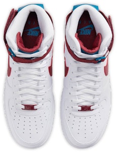 (W) ナイキ エアフォース1 ハイ "ホワイト/チームレッド" 334031-119 Shop (W) ナイキ エアフォース1 ハイ "ホワイト/チームレッド" 334031-119