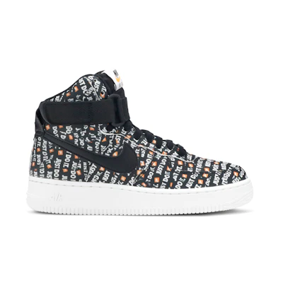(W) Nike Air Force 1 High Just Do It Pack Black