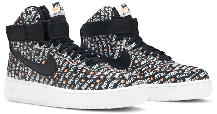 Nike air force best sale just do it high