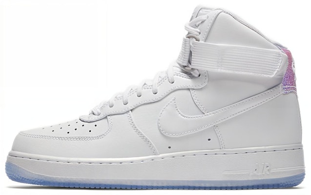 (W) 나이키 에어 포스 1 하이 프리미엄 '화이트 아이스 블루' 654440-105 Buy (W) 나이키 에어 포스 1 하이 프리미엄 '화이트 아이스 블루' 654440-105