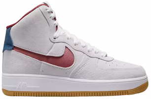 (Women) Nike Air Force 1 High Sculpt 'Grey Suede' DC3590-104 (Women) Nike Air Force 1 High Sculpt 'Grey Suede' DC3590-104