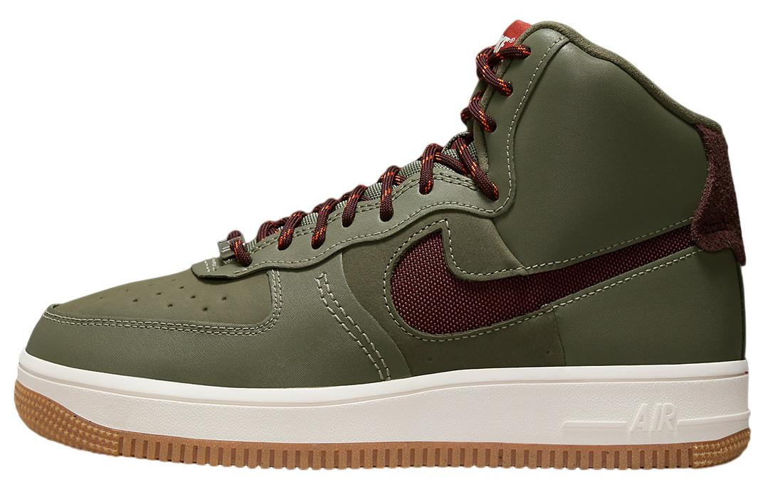 Buy (W) 耐克空军一号高帮雕刻版 '橄榄酒红' FB7960-200