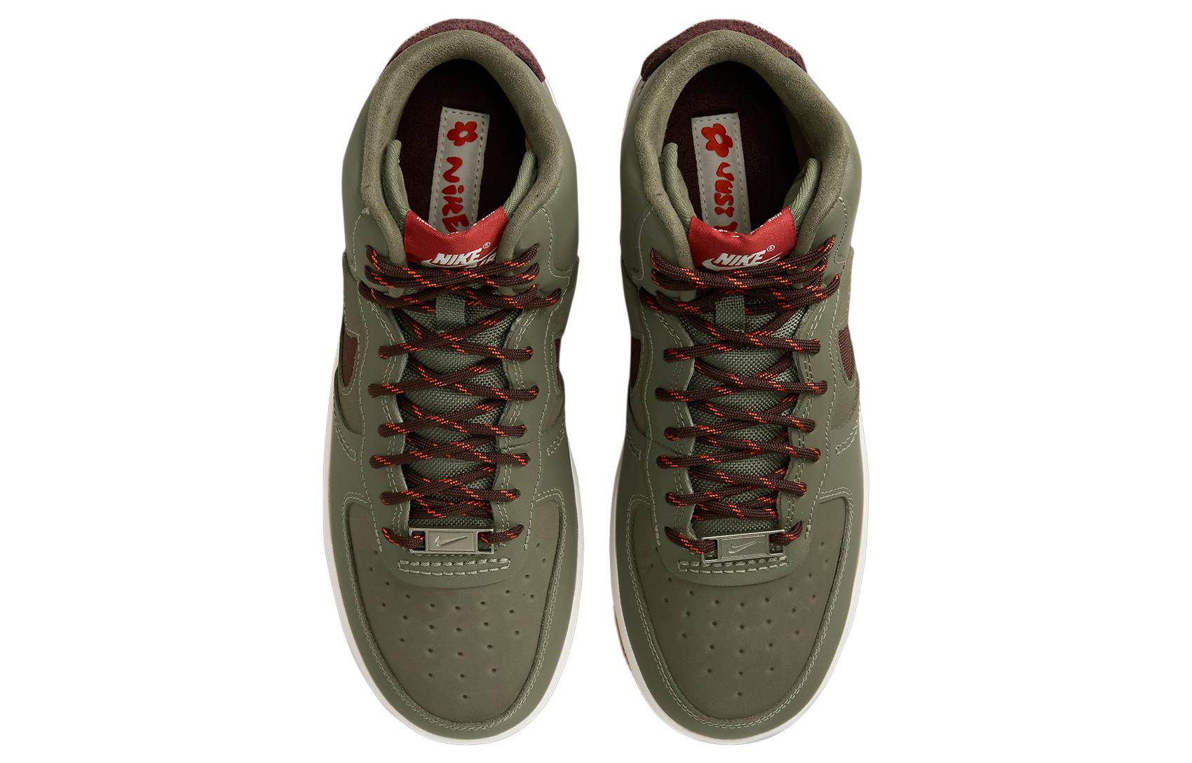 Shop (W) 耐克空军一号高帮雕刻版 '橄榄酒红' FB7960-200