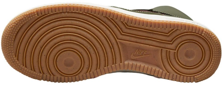 (W) Nike Air Force 1 High Sculpt 'Olive Burgundy' Lelaki/Wanita Malaysia FB7960-200 Details for (W) Nike Air Force 1 High Sculpt 'Olive Burgundy' Lelaki/Wanita Malaysia FB7960-200