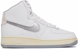 (Women) Nike Air Force 1 High Sculpt 'White Silver' DC3590-101 (Women) Nike Air Force 1 High Sculpt 'White Silver' DC3590-101