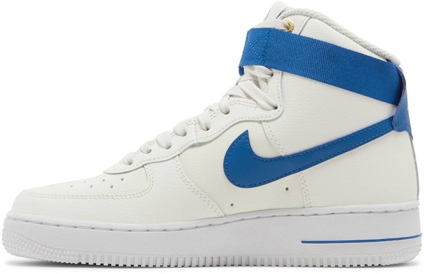 (Women) Nike Air Force 1 High SE '40th Anniversary - Sail Blue Jay' DQ7584-100 Lookbook (Women) Nike Air Force 1 High SE '40th Anniversary - Sail Blue Jay' DQ7584-100