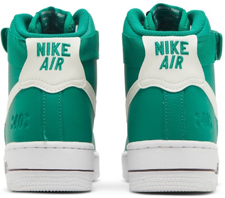 (Women) Nike Air Force 1 High SE '40th Anniversary - Malachite' DQ7584-300 Details for (Women) Nike Air Force 1 High SE '40th Anniversary - Malachite' DQ7584-300