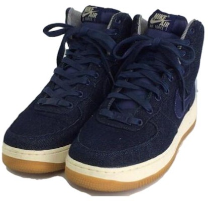 (W) Nike Air Force 1 High SE 'Binary Blue' Biru Biner 860544-400 Lookbook (W) Nike Air Force 1 High SE 'Binary Blue' Biru Biner 860544-400