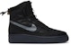 (W) Nike Air Force 1 High Shell 'Hitam' BQ6096-001