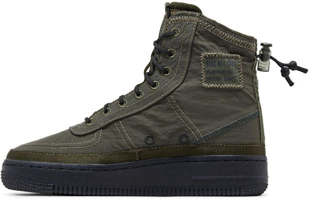 (W) Nike Air Force 1 High Shell 'Cargo Khaki' Lelaki Kasut BQ6096-301 Lookbook (W) Nike Air Force 1 High Shell 'Cargo Khaki' Lelaki Kasut BQ6096-301