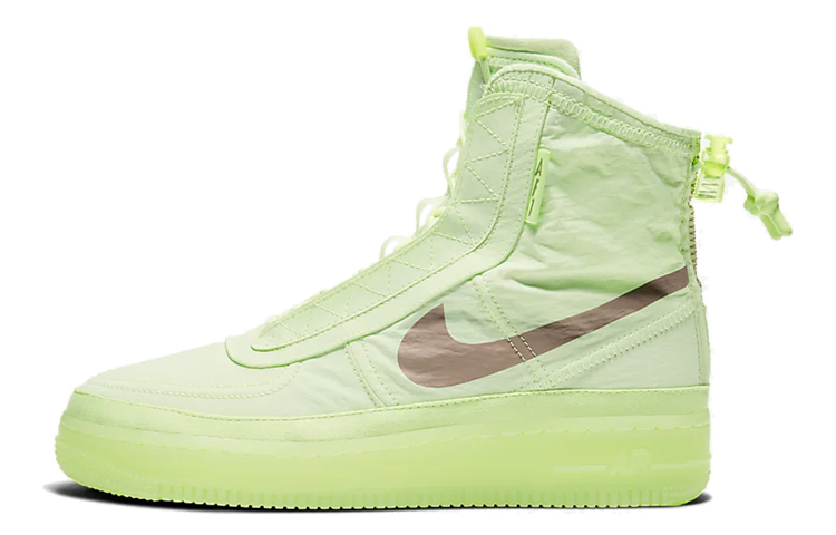 (W) Nike Air Force 1 High Shell 'Volt'