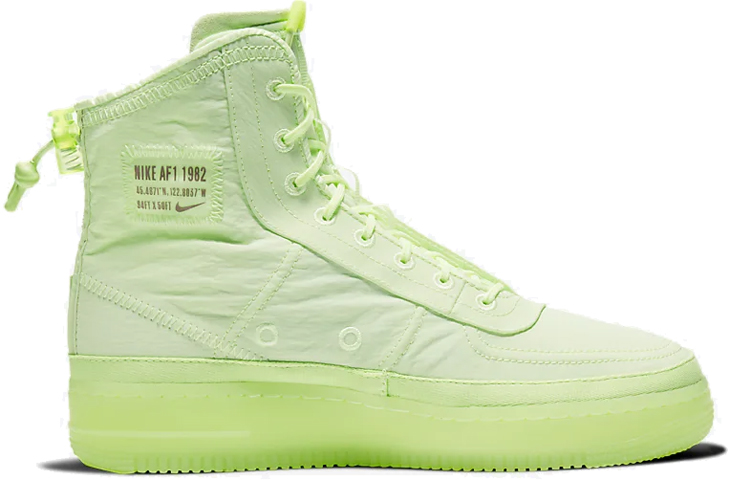 (W) Nike Air Force 1 High Shell 'Volt' 圖 2