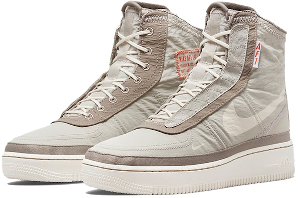 Nike Air Force 1 High Shell 高筒 板鞋 女款 米棕色 Lookbook Nike Air Force 1 High Shell 高筒 板鞋 女款 米棕色