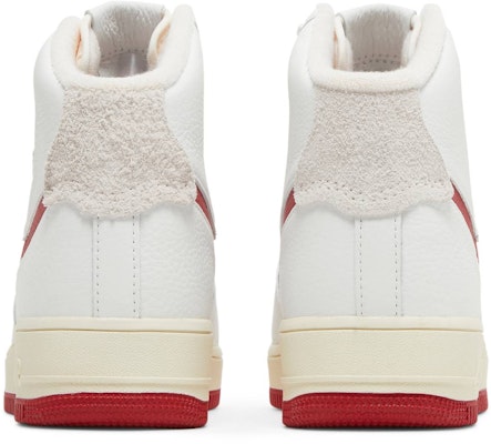 (W) Nike Air Force 1 High Tanpa Tali 'Summit White' DC3590-100 Details for (W) Nike Air Force 1 High Tanpa Tali 'Summit White' DC3590-100