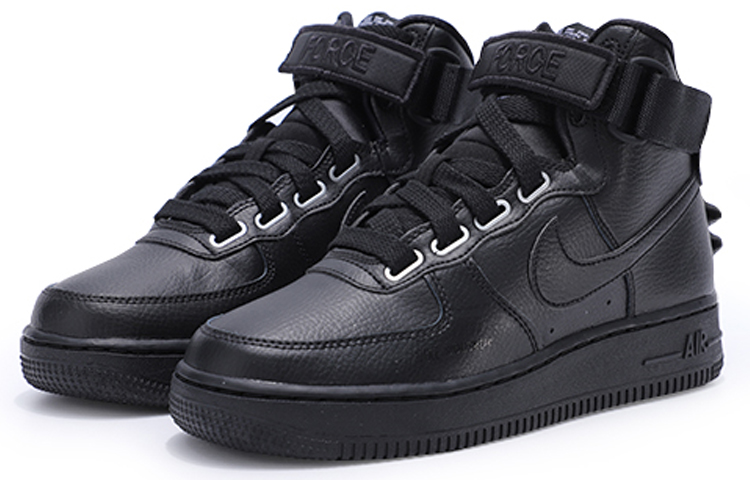 Lookbook Nike Air Force 1 高筒 板鞋 女款 黑色