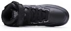 Shop Nike Air Force 1 高筒 板鞋 女款 黑色