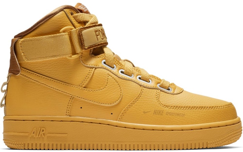 (Women) Nike Air Force 1 High Utility Wheat Gold AJ7311-700