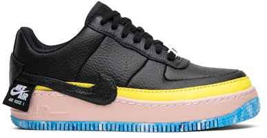 (Women) Nike Air Force 1 Jester XX Black Sonic Yellow Arctic Orange AT2497-001 (Women) Nike Air Force 1 Jester XX Black Sonic Yellow Arctic Orange AT2497-001