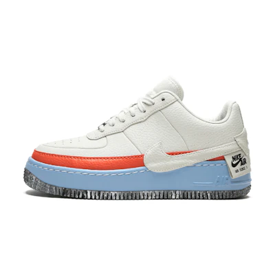 (W) Nike Air Force 1 Jester XX Light Bone Team Orange