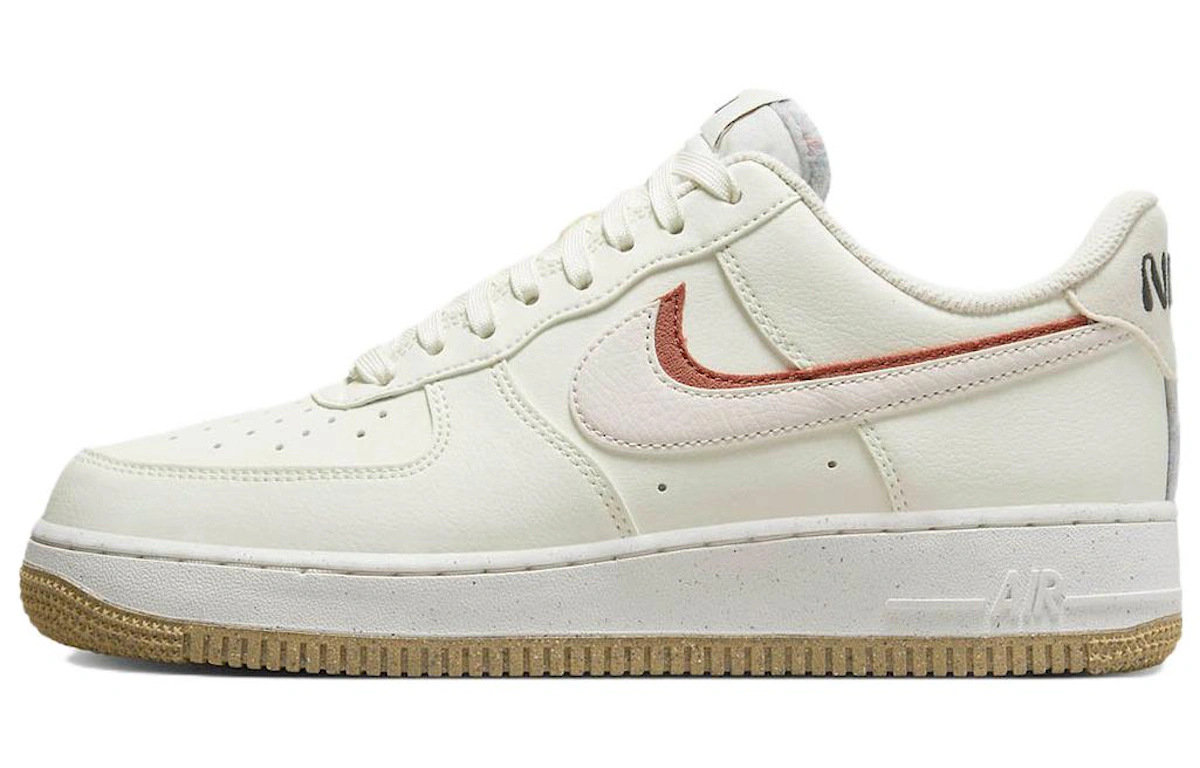 (Women) Nike Air Force 1 Low 82 Double Swoosh Sail 'Cinnabar Phantom' DX6065-101