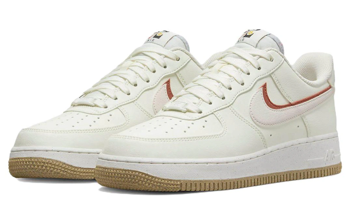 (Women) Nike Air Force 1 Low 82 Double Swoosh Sail 'Cinnabar Phantom' DX6065-101