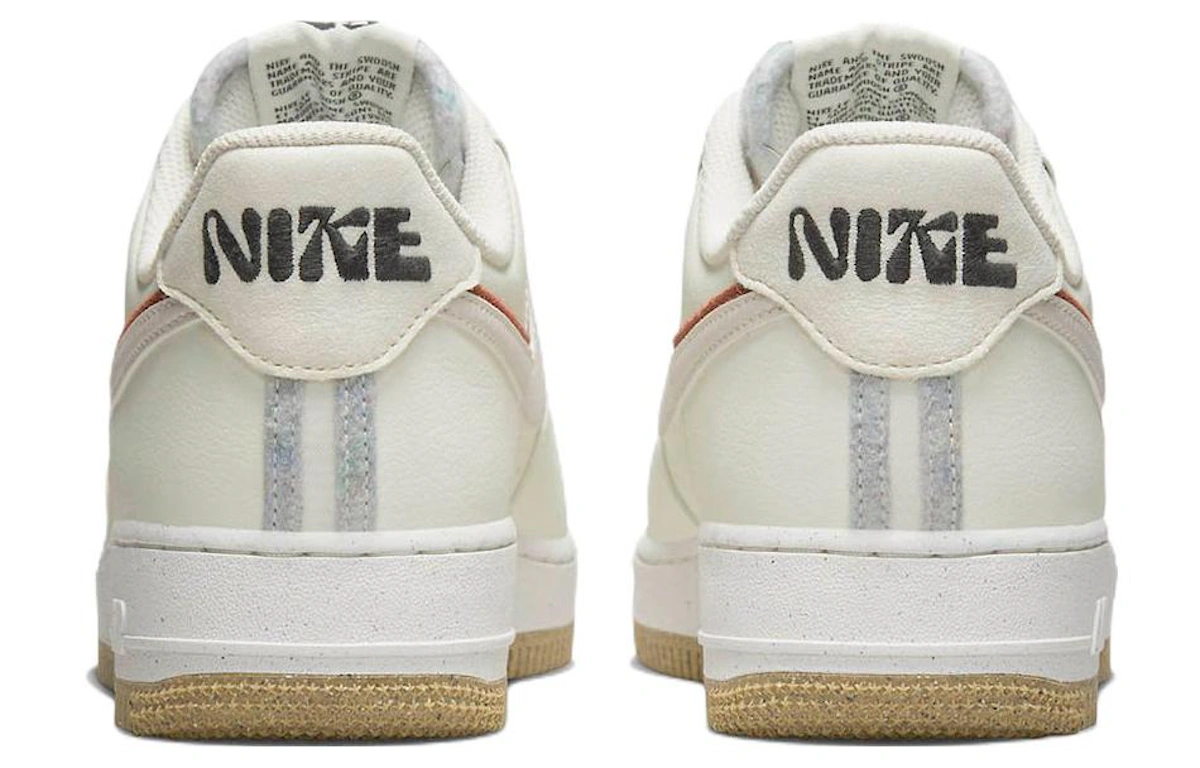 (Women) Nike Air Force 1 Low 82 Double Swoosh Sail 'Cinnabar Phantom' DX6065-101