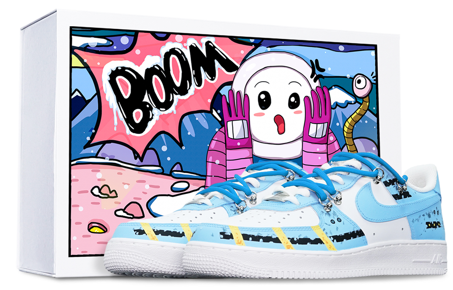 Buy (W) 耐克空军一号低帮'07 '赛博朋克蓝宝石' DD8959-108-478314