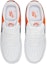 Shop (女性)Nike Air Force 1 低筒 '07 'Essential 白色/炫橘' DJ9942-103