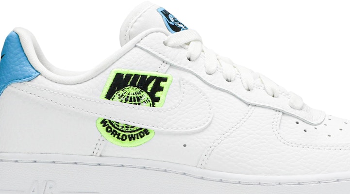White and blue 2025 air force 1 low