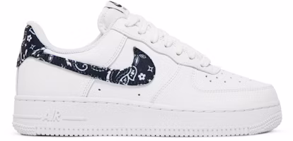 (Women) Nike Air Force 1 Low '07 Essential 'Black Paisley' DH4406-101 (Women) Nike Air Force 1 Low '07 Essential 'Black Paisley' DH4406-101