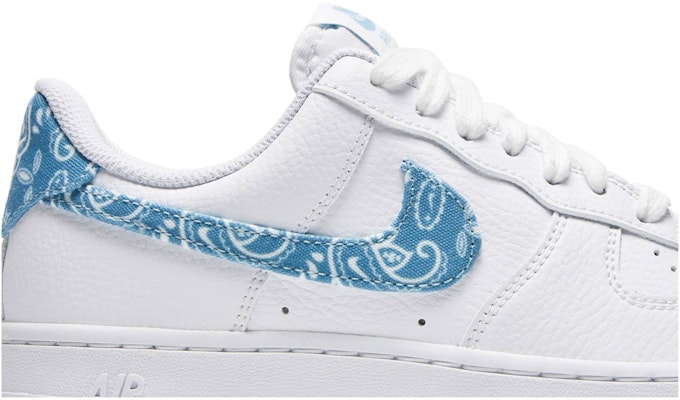 (W) Nike Air Force 1 Rendah '07 Essential 'Biru Paisley' DH4406-100 Order (W) Nike Air Force 1 Rendah '07 Essential 'Biru Paisley' DH4406-100