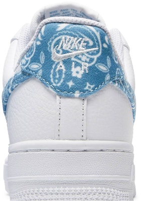 (W) Nike Air Force 1 Rendah '07 Essential 'Biru Paisley' DH4406-100 Sizing (W) Nike Air Force 1 Rendah '07 Essential 'Biru Paisley' DH4406-100