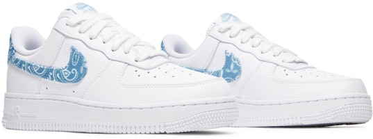 (W) Nike Air Force 1 Rendah '07 Essential 'Biru Paisley' DH4406-100 Cheap (W) Nike Air Force 1 Rendah '07 Essential 'Biru Paisley' DH4406-100