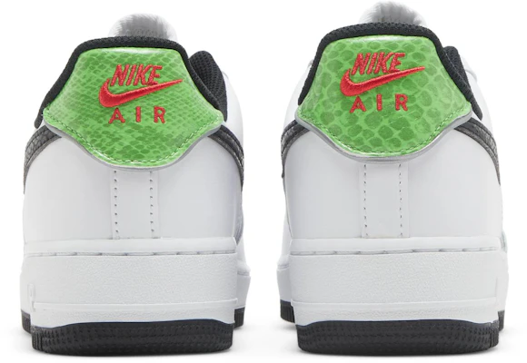 (W) Nike Air Force 1 Low '07 Just Do It Snakeskin Putih Hitam DV1492-101 Details for (W) Nike Air Force 1 Low '07 Just Do It Snakeskin Putih Hitam DV1492-101