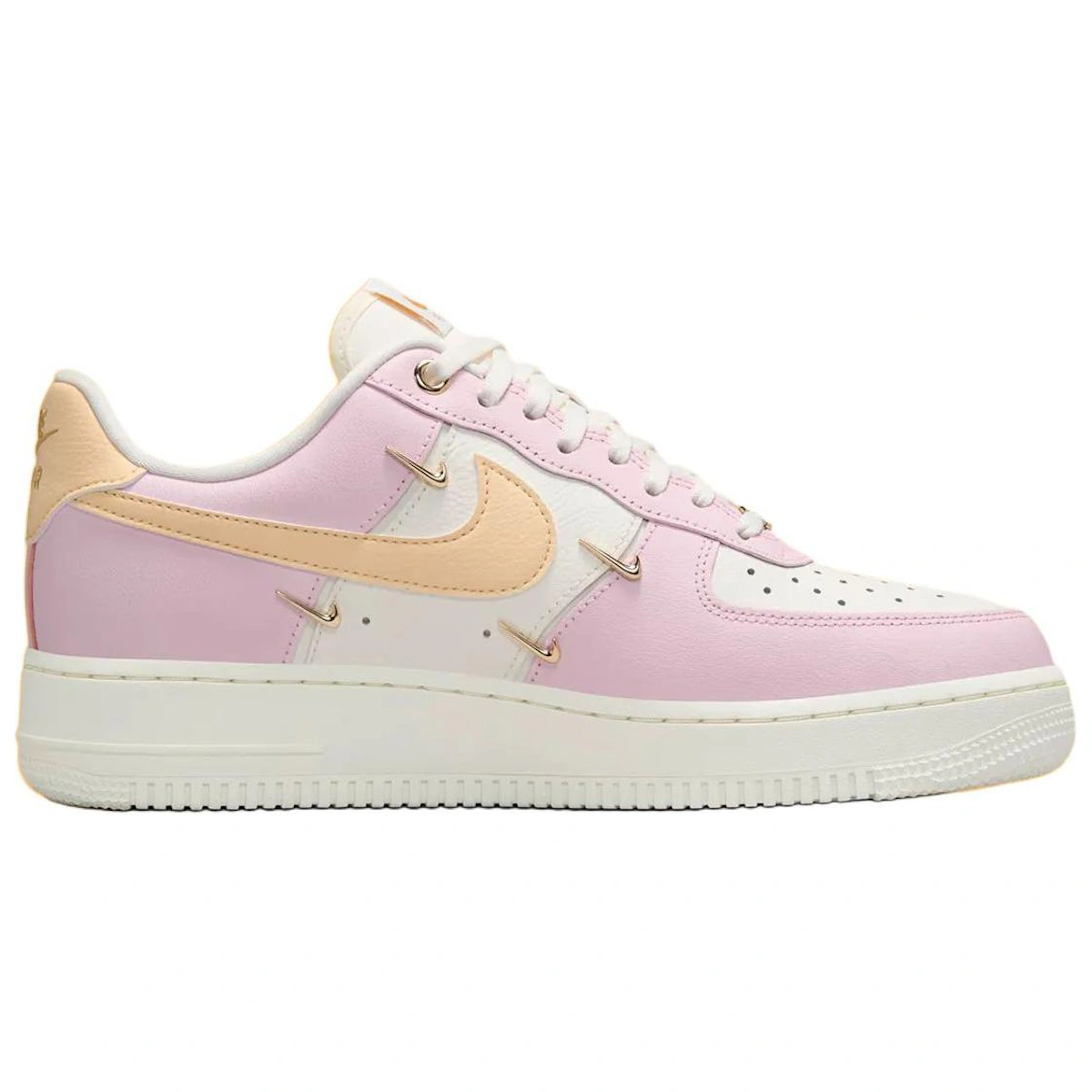 (Women) Nike Air Force 1 '07 LX 'Mini Swoosh - Pink Foam'