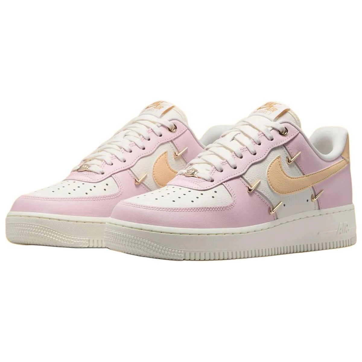 (Women) Nike Air Force 1 '07 LX 'Mini Swoosh - Pink Foam'