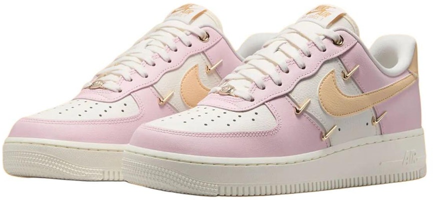 (W) Nike Air Force 1 Low '07 LX Pink Foam Mini Swoosh Wanita IB2574-600 Lookbook (W) Nike Air Force 1 Low '07 LX Pink Foam Mini Swoosh Wanita IB2574-600