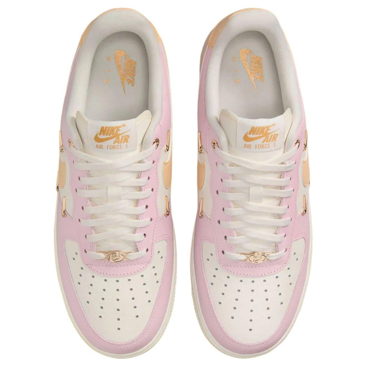 (Women) Nike Air Force 1 '07 LX 'Mini Swoosh - Pink Foam'