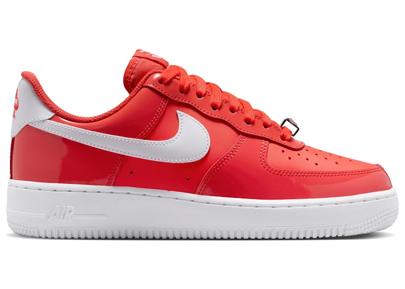 (Women) Nike Air Force 1 Low '07 Patent Light Crimson White IR5450-600