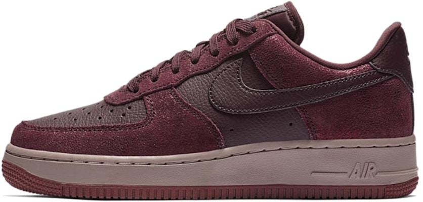 (W) Nike Air Force 1 Low '07 Premium 'Burgundy Crush' Lelaki Wanita Sneakers. 616725-603 Buy (W) Nike Air Force 1 Low '07 Premium 'Burgundy Crush' Lelaki Wanita Sneakers. 616725-603