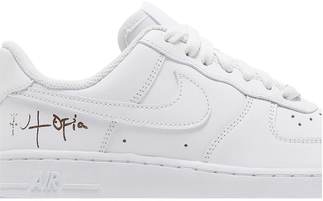 (W) Nike Air Force 1 Low '07 Putih (Travis Scott Cactus Jack Utopia Edition) DD8959-100/TSUT-AF01 Order (W) Nike Air Force 1 Low '07 Putih (Travis Scott Cactus Jack Utopia Edition) DD8959-100/TSUT-AF01