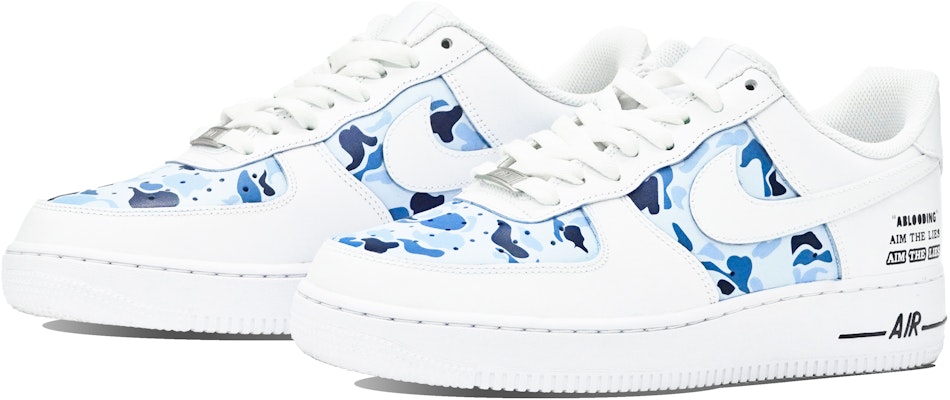 (W) 耐克空军一号低帮“Ablooding蓝色迷彩” DD8959-100-453321 Shop (W) 耐克空军一号低帮“Ablooding蓝色迷彩” DD8959-100-453321