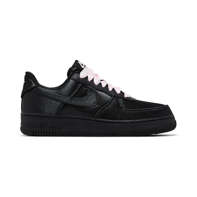 (W) Nike Air Force 1 Low 'Black Satin'
