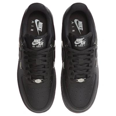 (Women) Nike Air Force 1 '07 LX 'Black Silver Mini Swoosh'