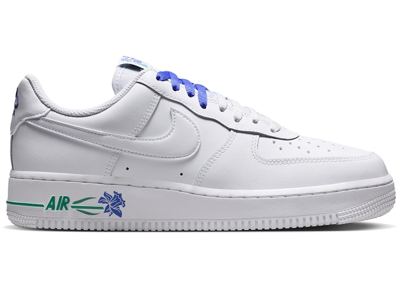 (Women) Nike Air Force 1 Low 'Blue Flower' IF0498-101