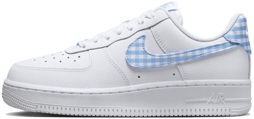 (W) Nike Air Force 1 Low 'Biru Gingham' DZ2784-100 Buy (W) Nike Air Force 1 Low 'Biru Gingham' DZ2784-100