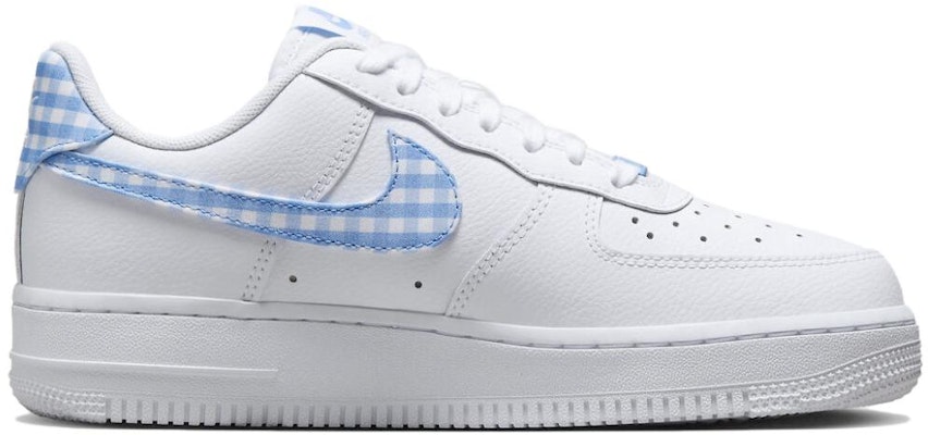 (W) Nike Air Force 1 Low 'Biru Gingham' DZ2784-100 Order (W) Nike Air Force 1 Low 'Biru Gingham' DZ2784-100
