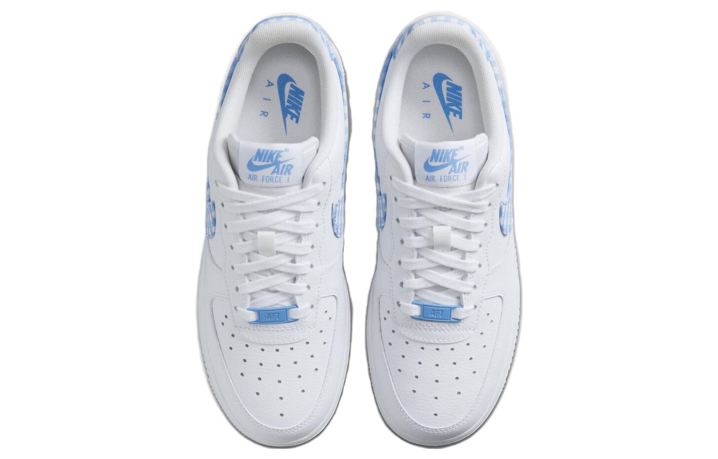 Shop (W) Nike Air Force 1 Low 'Biru Gingham' DZ2784-100