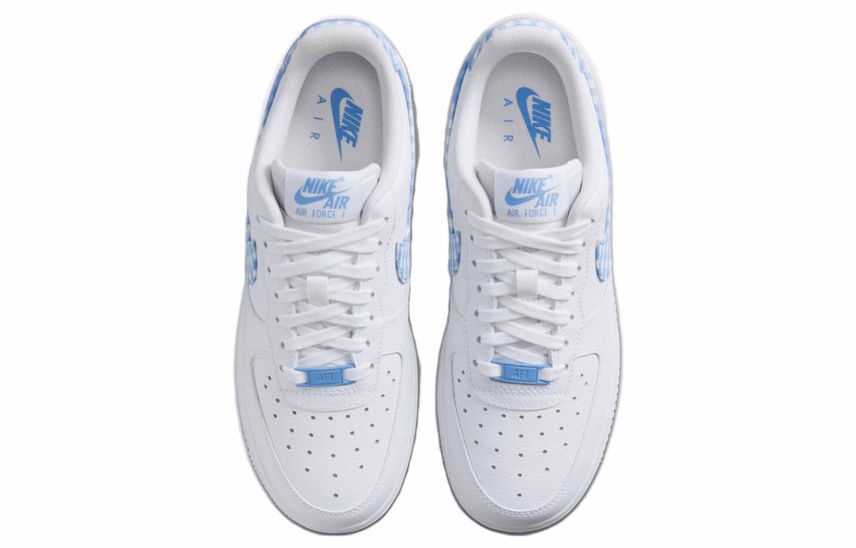 (Women) Nike Air Force 1 Low 'Blue Gingham' DZ2784-100
