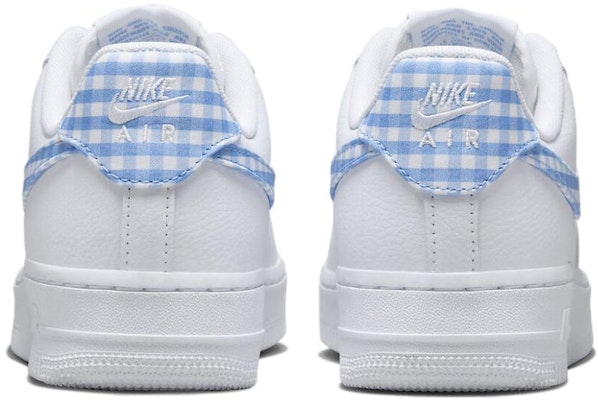 (W) Nike Air Force 1 Low 'Biru Gingham' DZ2784-100 Purchase (W) Nike Air Force 1 Low 'Biru Gingham' DZ2784-100